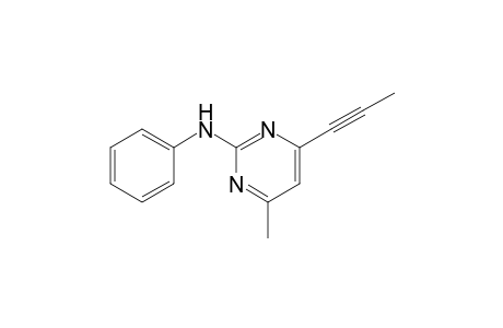 (4-methyl-6-prop-1-ynyl-pyrimidin-2-yl)-phenyl-amine