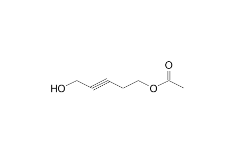 5-Hydroxy-3-pentynyl acetate