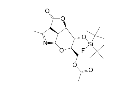 ACETIC-ACID-7-(DI-TERT.-BUTYL-FLUORO-SILANYOXY)-3-METHYL-2-OXO-2A,4A,6,7,7A,7B-HEXAHYDRO-1,5-DIOXA-4-AZA-CYCLOPENTA-[CD]-INDEN-6-YL-METHYLESTER