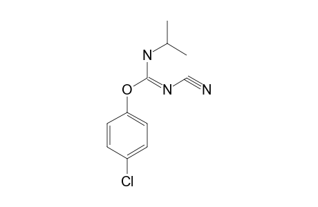 2-(p-chlorophenyl)-1-cyano-3-isopropylpseudourea