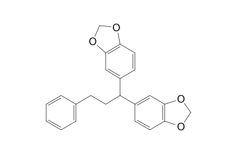 5,5'-(3-phenylpropane-1,1-diyl)bis(benzo[d][1,3]dioxole)