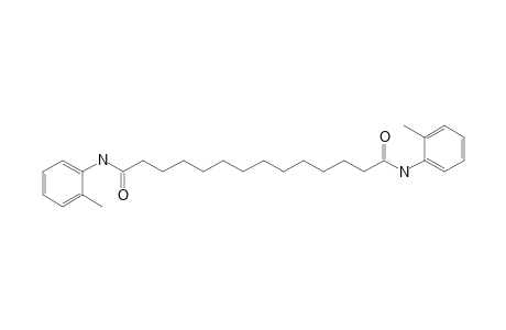 N,N'-bis(2-methylphenyl)tetradecanediamide