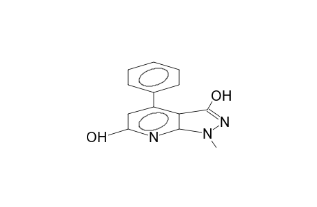 1-methyl-3,6-dihydroxy-4-phenylpyrido[2,3-c]pyrazole