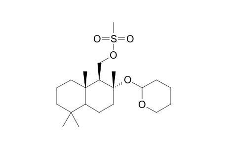 [(1S,2R,8aS)-2,5,5,8a-tetramethyl-2-(oxan-2-yloxy)-3,4,4a,6,7,8-hexahydro-1H-naphthalen-1-yl]methyl methanesulfonate