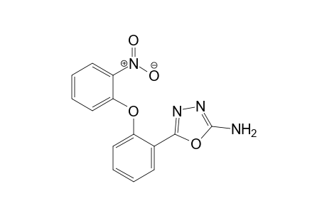 2-Amino-5-[2'-(2"-nitrophenoxy)phenyl]-1,3,4-oxadiazole