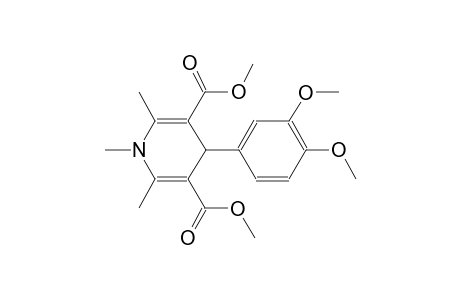 3,5-Pyridinedicarboxylic acid, 4-(3,4-dimethoxyphenyl)-1,4-dihydro-1,2,6-trimethyl-, dimethyl ester