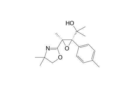 (R*,S*)-3,4-Epoxy-4-(4,4-dimethyl-2-oxazolin-2-yl)-2-methyl-3-p-tolylpentan-2-ol