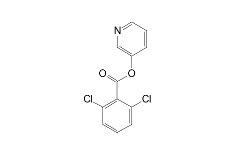 2,6-dichlorobenzoic acid, 3-pyridyl ester