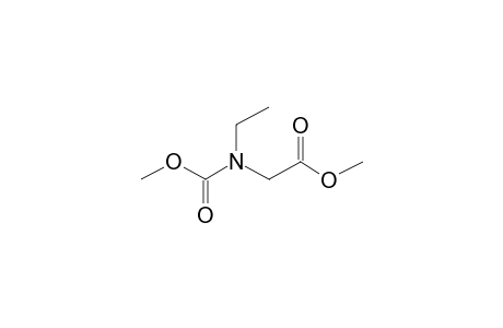 Glycine, N-ethyl-N-methoxycarbonyl-, methyl ester