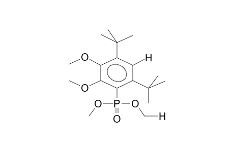 O,O-DIMETHYL(2,3-METHOXY-4,6-DI-TERT-BUTYLPHENYL)PHOSPHONATE