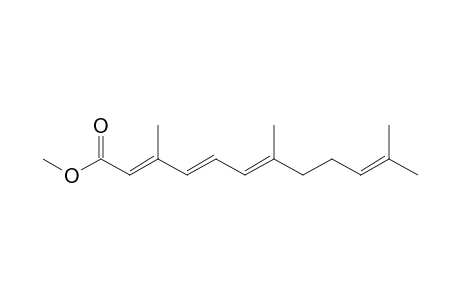 (2E,4E,6E)-3,7,11-trimethyldodeca-2,4,6,10-tetraenoic acid methyl ester