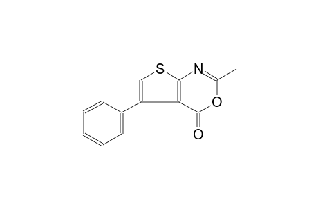 4H-thieno[2,3-d][1,3]oxazin-4-one, 2-methyl-5-phenyl-