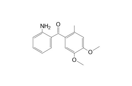 (2-Aminophenyl)(4,5-dimethoxy-2-methylphenyl)methanone