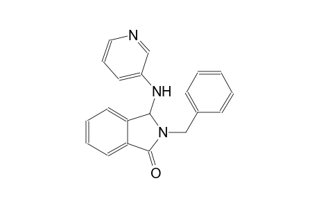1H-isoindol-1-one, 2,3-dihydro-2-(phenylmethyl)-3-(3-pyridinylamino)-