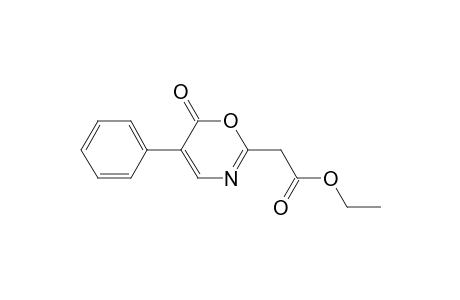 Ethyl 6-oxo-5-phenyl-6H-1,3-oxazine-2-acetate