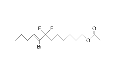 trans-8-Bromo-7,7-difluoro-8-dodecenyl acetate