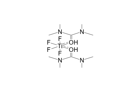 TRANS-TETRAFLUOROTITANIUM-BIS(TETRAMETHYLUREA)COMPLEX