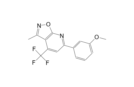 isoxazolo[5,4-b]pyridine, 6-(3-methoxyphenyl)-3-methyl-4-(trifluoromethyl)-