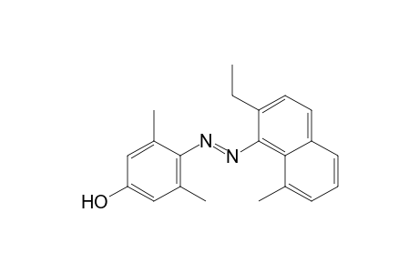 Phenol, 4-[(2-ethyl-8-methyl-1-naphthalenyl)azo]-3,5-dimethyl-