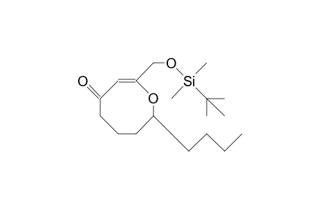 5,6,7,8-Tetrahydro-2-(T-butyl-dimethyl-silyloxymethyl)-8-pentyl-4H-oxocen-4-one