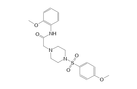 1-piperazineacetamide, N-(2-methoxyphenyl)-4-[(4-methoxyphenyl)sulfonyl]-