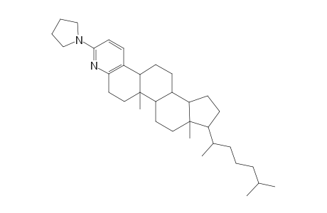 Cholest-3-eno-[3,4-b]pyridine, 6'-pyrrolidin-1-yl-