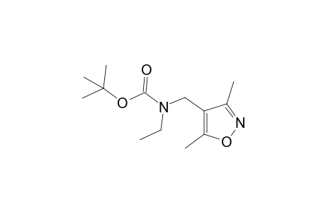 [(3,5-dimethyl-4-isoxazolyl)methyl]ethylcarbamic acid, tert-butyl ester