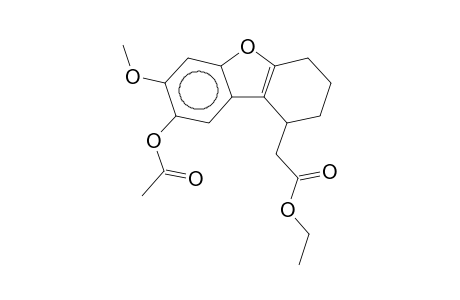 Ethyl [8-(acetyloxy)-7-methoxy-1,2,3,4-tetrahydrodibenzo[b,d]furan-1-yl]acetate