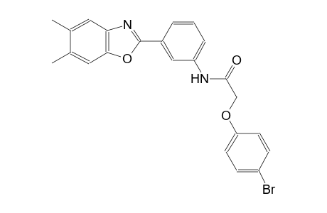 acetamide, 2-(4-bromophenoxy)-N-[3-(5,6-dimethyl-2-benzoxazolyl)phenyl]-