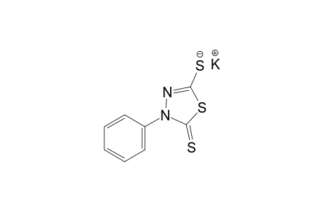 2-mercapto-4-phenyl-delta square-1,3,4-thiadiazoline-5-thione, potassium salt