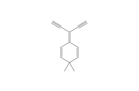 3,3-Dimethyl-6-penta-1,4-diyn-3-ylidene-cyclohexa-1,4-diene