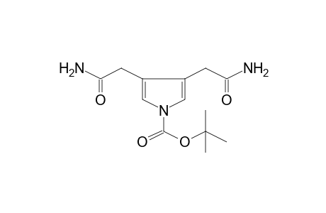 3,4-Bis-carbamoylmethyl-pyrrole-1-carboxylic acid, t-butyl ester