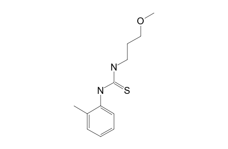 1-(3-methoxypropyl)-2-thio-3-o-tolylurea