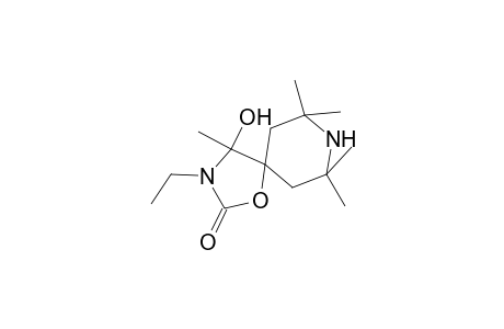 3-Ethyl-4-hydroxy-4,7,7,9,9-pentamethyl-1-oxa-3,8-diaza-spiro[4.5]decan-2-one