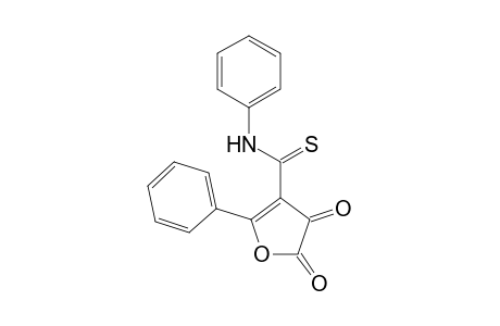 3-Furancarbothioamide, 4,5-dihydro-4,5-dioxo-N,2-diphenyl-