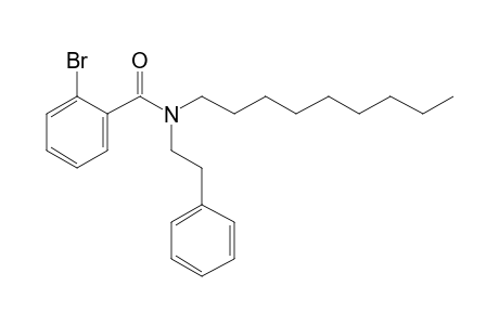 Benzamide, 2-bromo-N-(2-phenylethyl)-N-nonyl-