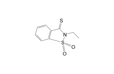 2-ethyl-1,2-benzisothiazoline-3-thione, 1,1-dioxide