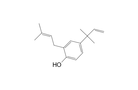 4-(1,1-DIMETHYL-2-PROPENYL)-2-(3-METHYL-2-BUTENYL)-PHENOL