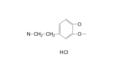 4-(2-Aminoethyl)-2-methoxyphenol hydrochloride