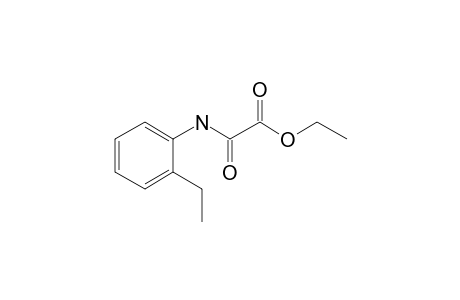 Oxalic acid, monoamide, N-(2-ethylphenyl)-, ethyl ester