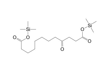 4-Oxododecanedioic acid, 2tms