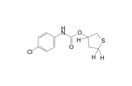 tetrahydrothiophene-3-ol, p-chlorocarbanilate