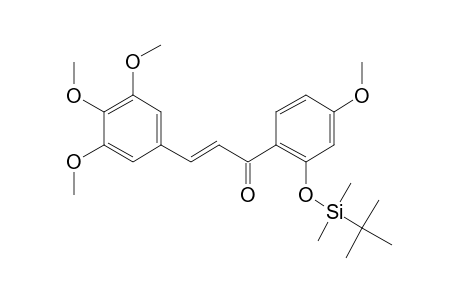 2'-(Tert.-butyldimethylsilyl)oxy-3,4,4',5-tetramethoxychalcone (isomer 2)