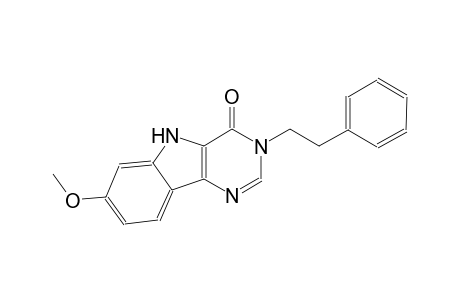 7-methoxy-3-(2-phenylethyl)-3,5-dihydro-4H-pyrimido[5,4-b]indol-4-one