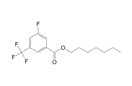 5-Fluoro-3-trifluoromethylbenzoic acid, heptyl ester