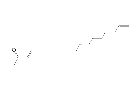 MONTIPORYNE-C;(3E)-3,16-HEPTADECADIENE-5,7-DIYN-2-ONE