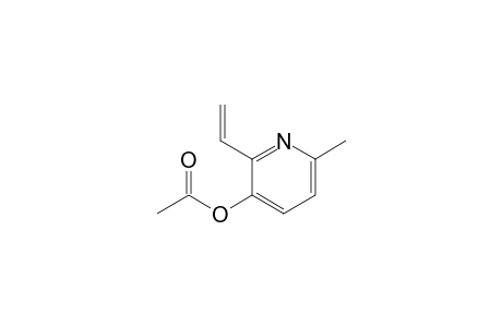 (2-ethenyl-6-methyl-pyridin-3-yl) ethanoate