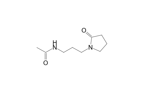 N-(3-(2-oxopyrrolidin-1-yl)propyl)acetamide