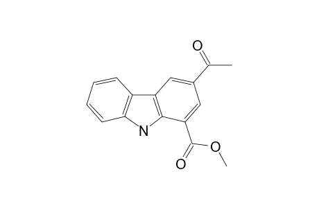 methyl 3-acetyl-9H-carbazole-1-carboxylate