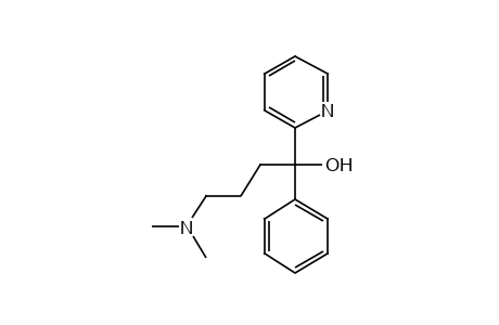 alpha-[3-(DIMETHYLAMINO)PROPYL]-alpha-PHENYL-2-PYRIDINEMETHANOL